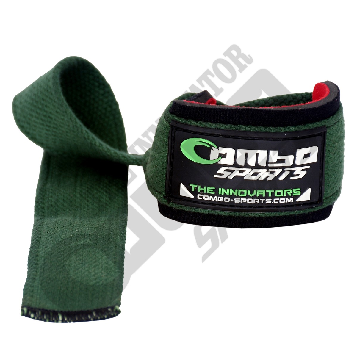 Lifting Wrist Straps for Weightlifting, Dead lift, Powerlifting and Bodybuilding with Army Green color theme for Men.